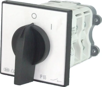 Łącznik krzywkowy 63A z płytką przednią, ŁK 63-12, 926312 - Elektromet