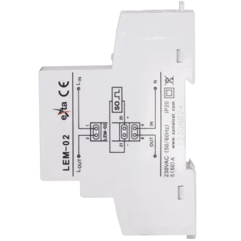 Licznik energii elektrycznej cyfrowy – jednofazowy LEM-02 - Zamel 3