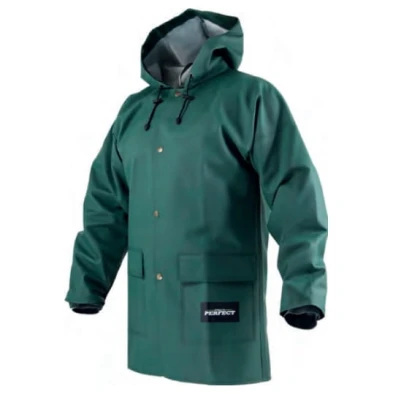 Kurtka przeciwdeszczowa zielona, PERFECT, S-78138 - STALCO
