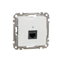Gniazdo internetowe RJ45 6 Białe - Sedna Design&Elements SDD111461