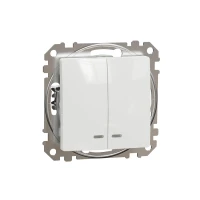 Łącznik świecznikowy z podświetleniem Biały, Sedna Design&Elements SDD111105L