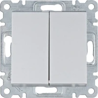 Łącznik schodowy podwójny, srebrny, WL0052- Lumina