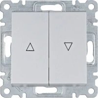Łącznik żaluzjowy bistabilny, srebrny, WL0312- Lumina