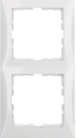 Ramka 2-krotna, bialy, B.Kwadrat 5310128989 - Hager Berker