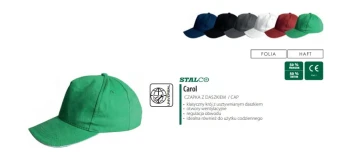 Czapka z daszkiem granatowa, S-44221 - STALCO 2