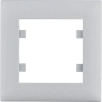 Ramka 1-krotna, srebrny, WL5512- Lumina Intense