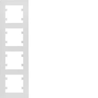 Ramka 4-krotna pionowa, bialy, WL5640- Lumina Intense
