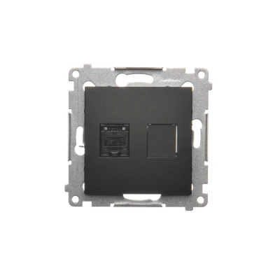 Gniazdo-komputerowe-pojedyncze-RJ45-kat-6-Czarny-mat-D61-01-49-Simon-54-55372.webp