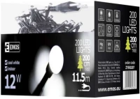 Lampki choinkowe, zimna biel - 200LED XMAS 10M - EMOS
