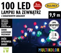 Lampki LED 100L - 9,9m, multikolor - Bulinex