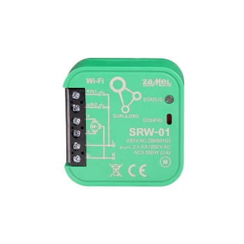 Sterownik rolet dopuszkowy WiFi SUPLA SRW-01 - Zamel 1