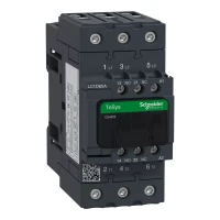 Stycznik mocy TeSys Deca 40 A 3P AC-3 styk pom 1NO 1NC cewka 230VAC 50Hz zaciski EVERLINK, LC1D40AP5 - Schneider