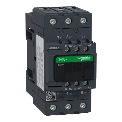 Stycznik mocy I=40A [AC-3] cewka 230VAC 50Hz styk pom 1NO 1NC zaciski EVERLINK- schneider