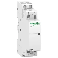 Stycznik modulowy Acti9 iCT50-25-20-230 25A 2NO 50Hz 230/240 VAC, A9C20732 - Schneider