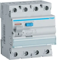 Wylącznik różnicowoprądowy 40A/30mA AC 4P, CDC425J - Hager