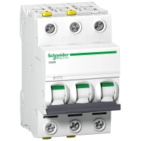 Wylącznik nadprądowy Acti9 iC60N-C25-3 C 25A 3-biegunowy, A9F04325 - Schneider