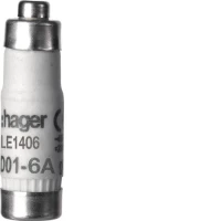 Wkladka bezpiecznikowa 6A D01 gG 400VAC, LE1406 - Hager