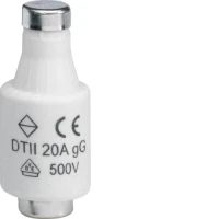 Wkladka bezpiecznikowa 20A DTII/E27 gG 500VAC, LE2720 - Hager