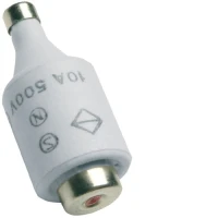 Wkladka bezpiecznikowa 10A DTII/E27 gG 500VAC, LE27F10 - Hager