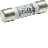 Wkladka bezpiecznikowa 16A 10x38mm gG 500VAC, LF316G - Hager