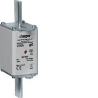 Wkladka bezpiecznikowa 250A NH1C gG 500VAC, LNH1250M - Hager