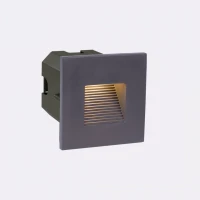 Oprawa wbudowana ścienna LED, NAMSOS MINI 1340 Graphite - NORLYS