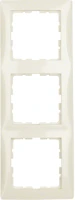 Ramka 3-krotna, kremowy, B.Kwadrat, 5310138982 - Hager Berker