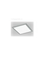 Oprawa świetlówkowa MADERA II 4X24W szary - LENA Lighting