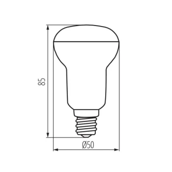 Żarówka LED SIGO 6W R50 E14 230V 480LM Barwa neutralna, 22733 - Kanlux