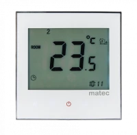 Regulator temp. podtynkowy elektroniczny, RTD-02-BIA - ZAMEL