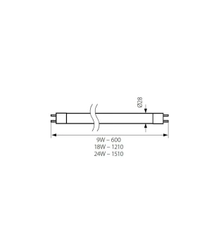 Świetlówka LED T8 LED GLASSV3 18W 120CM 2520LM Barwa neutralna, 26064 - Kanlux