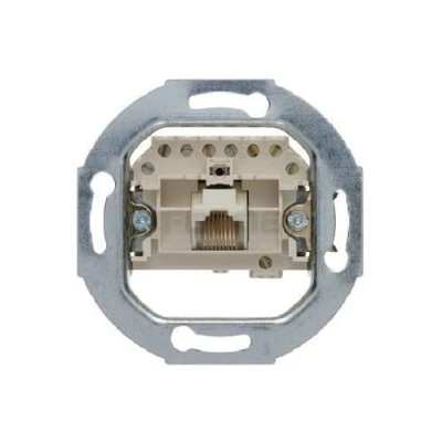 Mechanizm gniazda telefonicznego UAE 1-kr, kat. 3, one.platform, 534538 - Hager Berker
