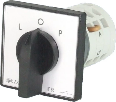Łącznik krzywkowy 16A z płytką przednią, Łuk 16-42, 921612 - Elektromet