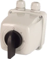 Łącznik krzywkowy 25A,  0-Y-Δ w obudowie, Łuk 25-23, 922513 - Elektromet