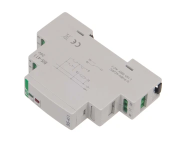 Przekaźnik bistabilny 24V, montaż na szynie DIN BIS-411-24V - F&amp;F 3