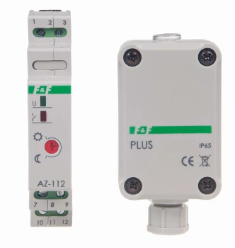 Automat zmierzchowy z zewnętrzną sondą hermetyczną AZ-112-PLUS - F&amp;F 2