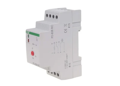 Przekaźnik zalania z regulacją czułości sondy, montaż na szynie DIN 230V PZ-828RC - F&amp;F 1