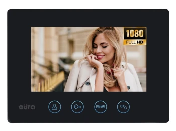 Wideodomofon DELTA 7 WIFI AHD TUYA Czarny, A31A195 - EURA