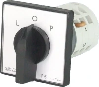 Łącznik krzywkowy 16A, L-0-P z plytką przednią, Łuk E16-42, 951641 - Elektromet
