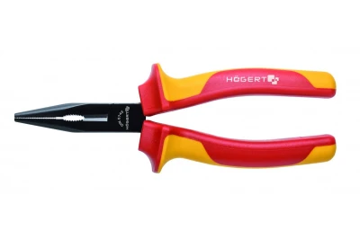 Szczypce wydłużone proste 200mm 1000V VDE, HT1P917 - HOGERT