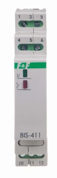Przekaźnik bistabilny BIS-411, montaż na szynie DIN BIS-411 - F&amp;F 2