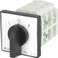 Łącznik krzywkowy 40A, L-0-P z plytką przednią, Łuk 40-42, 924027 - Elektromet