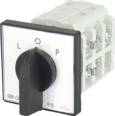 Łącznik krzywkowy 40A z płytką przednią, Łuk 40-42, 924027 - Elektromet
