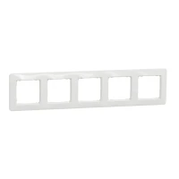 Ramka pięciokrotna Biała Sedna Design&Elements SDD311805