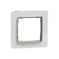 Ramka pojedyncza Szkło białe - Sedna Elements SDD360801