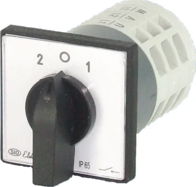 Łącznik krzywkowy 12A z płytką przednią, Łuk E12-72, 921272 - Elektromet