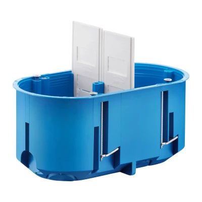 Puszka do pustych ścian 2 X 60 MM głęboka MULTIBOX, 32092203 - SIMET