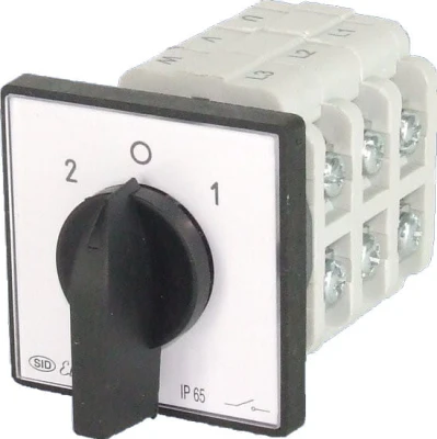 Łącznik krzywkowy 40A z płytką przednią, Łuk 40-72, 924072 - Elektromet
