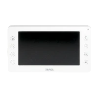 Wideomonitor 7" z dotykowymi przyciskami bialy VP-829W - Zamel