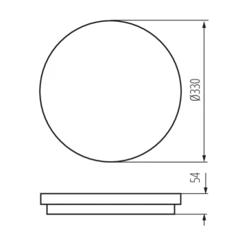 Plafoniera STIVI LED 36W, 35002 - Kanlux